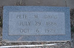 Peter Madden “Pete” Davis 