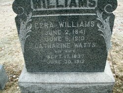 Catharine <I>Watts</I> Williams 