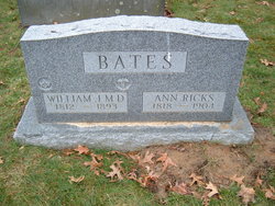 Ann Scott <I>Ricks</I> Bates 