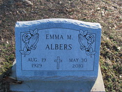 Emma May <I>Hohnsbehn</I> Albers 