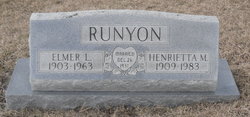 Henrietta M. <I>Lear</I> Runyon 