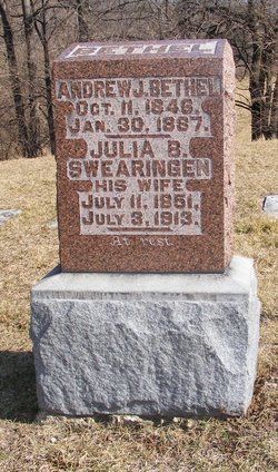 Julia <I>Swearingen</I> Bethel 