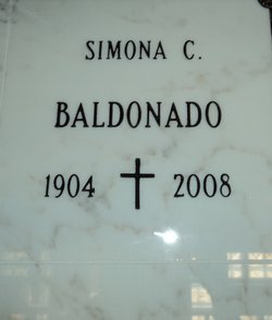 Simona <I>Carrillo</I> Baldonado 