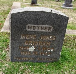 Irene <I>Jones</I> Grisham 