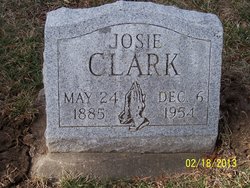 Josephine “Josie” <I>Green</I> Clark 