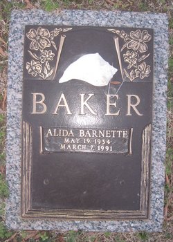 Alida <I>Barnette</I> Baker 
