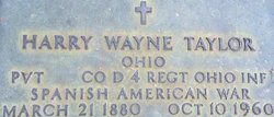 Harry Wayne Taylor 