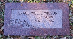 Grace <I>Wolfe</I> Wilson 