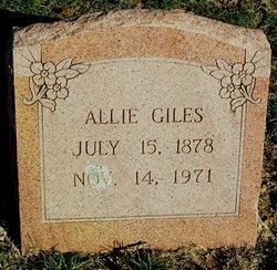 Allie <I>McLaughlin</I> Giles 