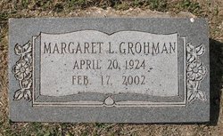 Margaret Lucille <I>Cobb</I> Grohman 