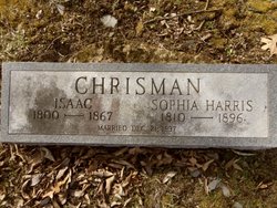 Sophia <I>Harris</I> Chrisman 