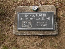 John A Paro III
