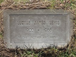 Lucille Martha <I>James</I> Lewis 