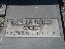 Estella <I>Ogden</I> Sports 