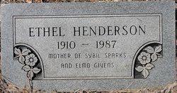 Ethel <I>Addis</I> Henderson 