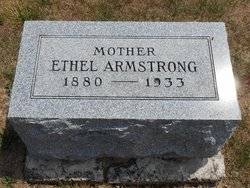 Bertha ETHEL <I>Wymore</I> Armstrong 