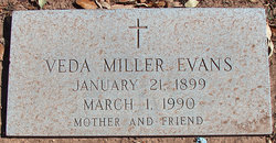 Veda Jewell <I>Miller</I> Evans 