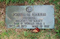 Maj Joseph Merrian Harris 