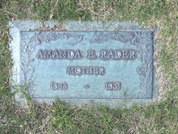 Amanda Ellen <I>Whaley</I> Rader 