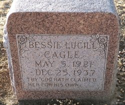 Bessie Lucill Cagle 