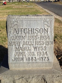 Mary Bell <I>Matheson</I> Aitchison 