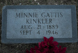 Minnie <I>Gattis</I> Kinkler 