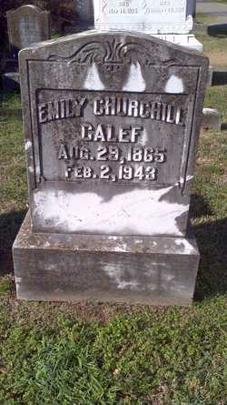 Emily St. Aubert <I>Churchill</I> Calef 