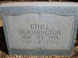 Ethel Maidie <I>Coffey</I> Heathington 