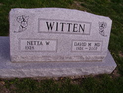 Dr David Melvin Witten 