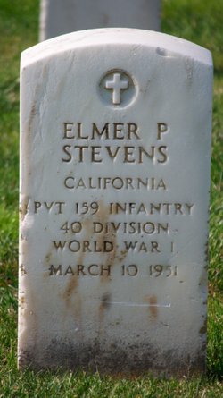 PVT Elmer Pphilip Stevens 