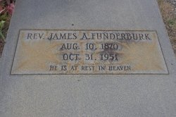 Rev James A. Funderburk 