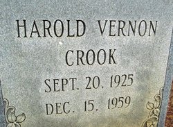 Harold Vernon Crook 