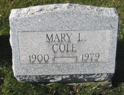 Mary Louise <I>Barron</I> Cole 