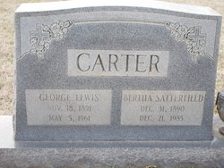 Bertha <I>Satterfield</I> Carter 