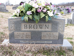 Annie E. <I>Tosh</I> Brown 