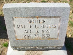 Mattie <I>Clarke</I> Pegues 