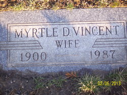 Myrtle Viola <I>Davis</I> Vincent 