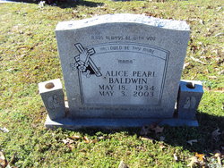 Alice Pearl <I>Carpenter</I> Baldwin 