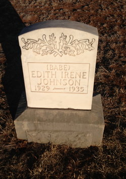 Edith Babe Irene Johnson 