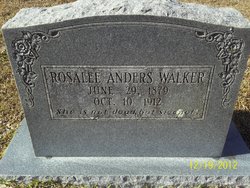 Rosalie Armelane <I>Anders</I> Walker 