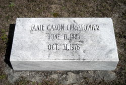 Janie <I>Cason</I> Christopher 