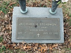 Richard E Steadmon 