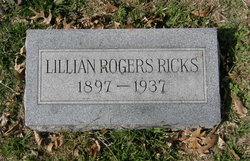 Lillian <I>Rogers</I> Ricks 