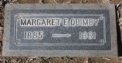 Margaret Emily <I>Skinner</I> Quimby 