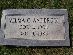 Velma Margaret <I>Corder</I> Anderson 