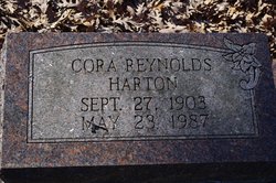 Cora Mamie <I>Reynolds</I> Harton 