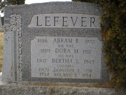 Bertha L <I>Myers</I> Lefever 