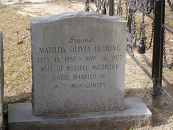 Matilda Olivia <I>Fleming</I> Montgomery 