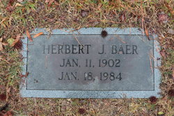 Herbert J Baer 