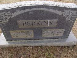 Fannie Mae Gertrude <I>Sartin</I> Perkins 